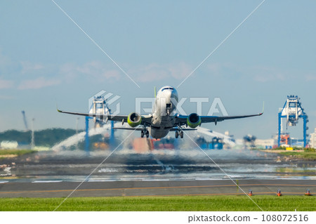 airplane taking off 108072516