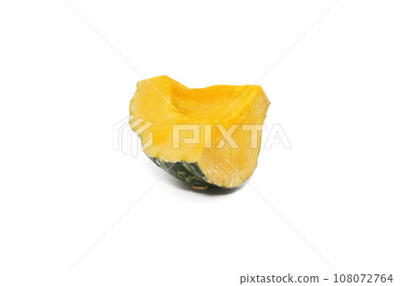 Cut pumpkin with white background Cut pumpkin with white background 108072764