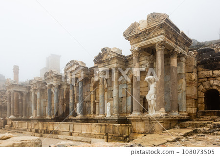 Partially reconstructed Nymphaeum at ruins of Sagalassos, Turkey Partially reconstructed Nymphaeum at ruins of Sagalassos, Turkey 108073505