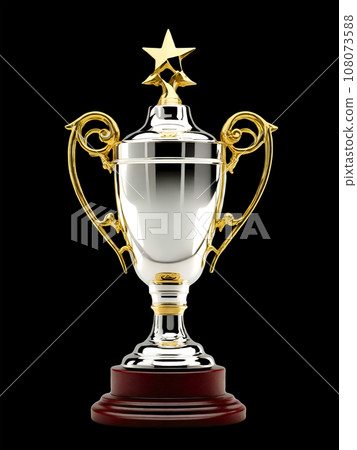 silver trophy silver trophy 108073588