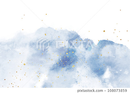 Background material_watercolor texture_navy blue Background material_watercolor texture_navy blue 108073859