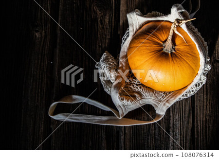 halloween pumpkins ready for carving 108076314