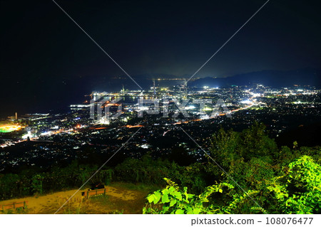 [Ehime Prefecture] Night view of Shikoku Chuo City seen from Gujo Observation Deck 108076477