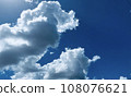 blue sky and white clouds 108076621