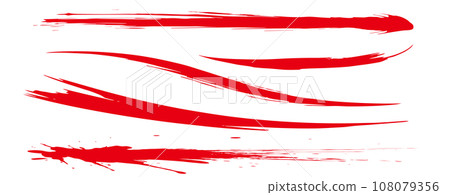 Analog touch material: brush texture ink ink brush pattern wave pattern brush handwriting material. brush stroke Analog touch material: brush texture ink ink brush pattern wave pattern brush handwriting material. brush stroke 108079356