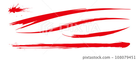 Analog touch material: brush texture ink ink brush pattern wave pattern brush handwriting material. brush stroke Analog touch material: brush texture ink ink brush pattern wave pattern brush handwriting material. brush stroke 108079451