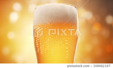 啤酒背景素材 108082187