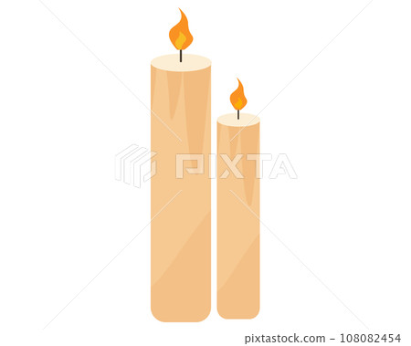 candle candle. vector illustration candle candle. vector illustration 108082454