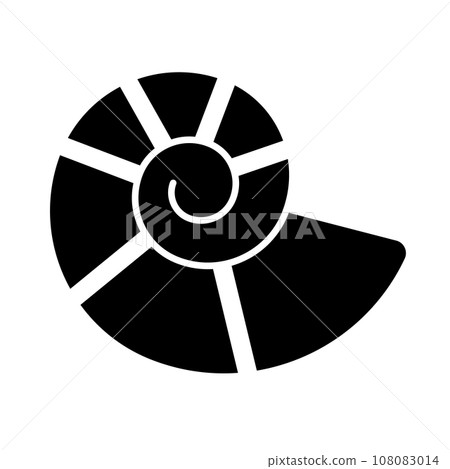 fossil silhouette icon 108083014