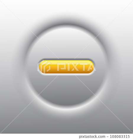 yellow push button on off internet online technology communication futuristic link website vector illustration yellow push button on off internet online technology communication futuristic link website vector illustration 108083315