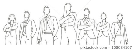 Group of business successful people. Group of business successful people. 108084107