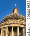 Dome of St Paul's Cathedral in London, UK. 108084622
