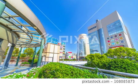 Scenery in front of Musashi Mizonokuchi Station (Mizonokuchi Station) [Kawasaki City, Kanagawa Prefecture] 108085873