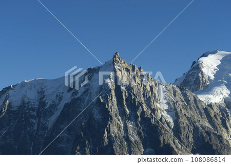 Aiguille du Midi Mountain in French Alps. France. 108086814