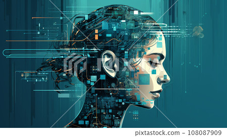 ai created artificial intelligence ai created artificial intelligence 108087909