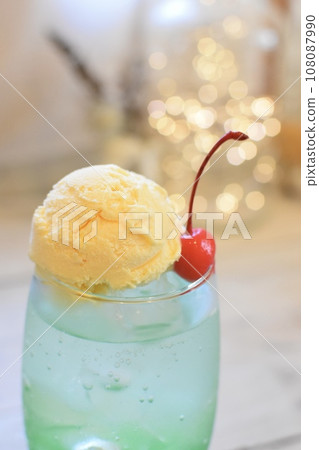 可愛又美味的青瓜奶油蘇打水 可愛又美味的青瓜奶油蘇打水 108087990