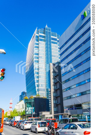 新潟市中央區萬代附近的商業建築街景 108088080