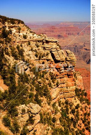Blue Sky Day At The Grand Canyon Arizona Blue Sky Day At The Grand Canyon Arizona 108088197