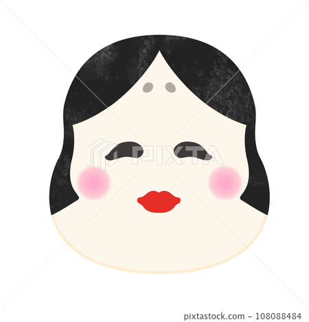 [Setsubun material] Otafuku face 108088484