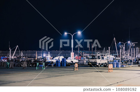 Oarai night view 108089192