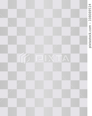 Japanese style banner background with silver checkered pattern Vertical silver 108089514