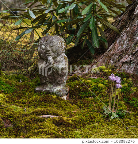 Children's Jizo and Shojo Bakama at Ohara Sanzen-in Temple 108092276