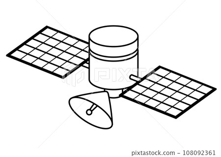 人造衛星插圖 108092361