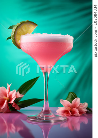 Refreshing Cold Pink Cosmopolitan Cocktail with Vodka and Cranberry Refreshing Cold Pink Cosmopolitan Cocktail with Vodka and Cranberry 108094334
