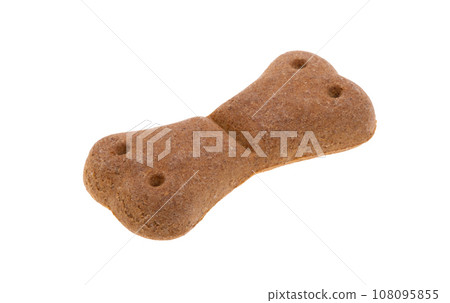 dog biscuits isolated 108095855