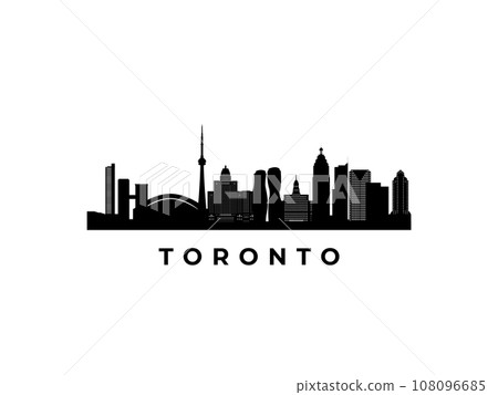 Vector Toronto skyline. Vector Toronto skyline. 108096685
