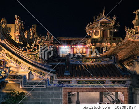 嘉義 朴子 配天宮 夜晚 108096887