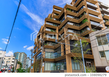 東京澀谷區代官山的城市景觀 森林之門代官山 108098279