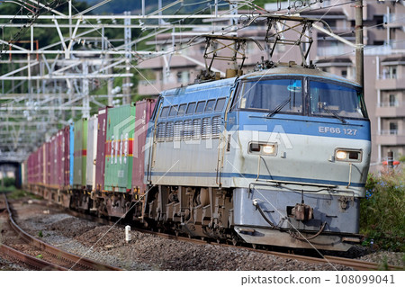 東海道本線真鶴 JR 貨運 EF66-127（吹田） 108099041