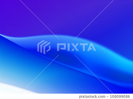 Blue transparent curved background material Blue transparent curved background material 108099086