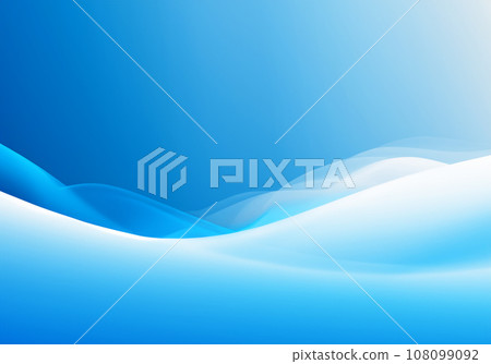Blue transparent curved background material Blue transparent curved background material 108099092
