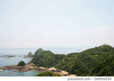 A view of Cape Sata where the promenade extends A view of Cape Sata where the promenade extends 108099168