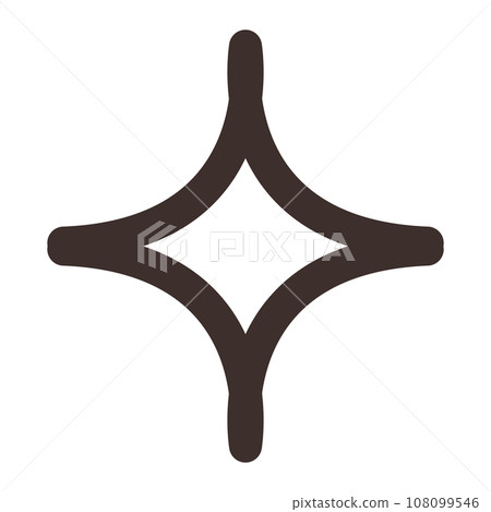 Isolated hand drawn star shape icon Vector Isolated hand drawn star shape icon Vector 108099546