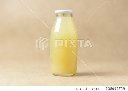 Juice bottle without label (mockup) 108099739