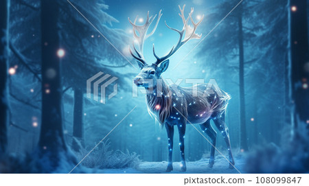 夢幻般的馴鹿圖像 01 108099847