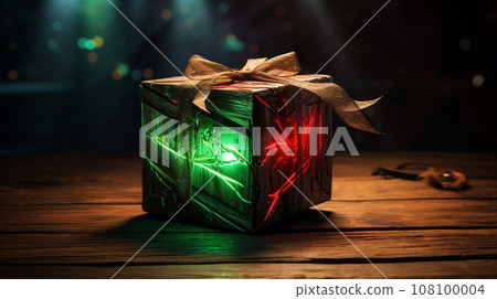 Suspiciously glowing present box 05 108100004