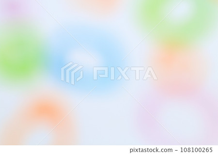 Colorful pastel ring pattern watercolor style Colorful pastel ring pattern watercolor style 108100265