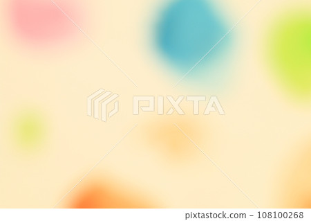 Colorful pastel ring pattern watercolor style 108100268