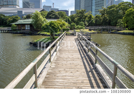 Hama-rikyu Gardens: Hama-rikyu Gardens, Chuo-ku, Tokyo 108100800