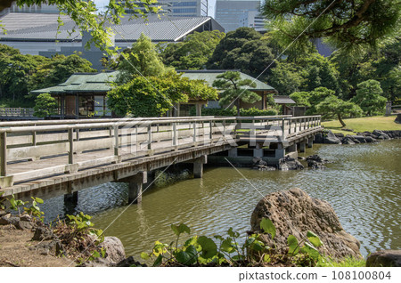 濱離宮庭園:東京都中央區濱離宮庭園 濱離宮庭園:東京都中央區濱離宮庭園 108100804