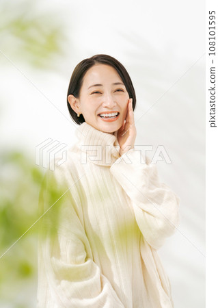 一個感覺皮膚保濕的女人 108101595