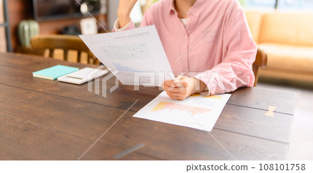 在家工作女性 108101758