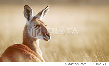 Wild kangaroo Wild kangaroo 108102171