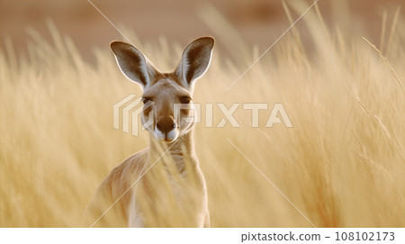 Wild kangaroo Wild kangaroo 108102173