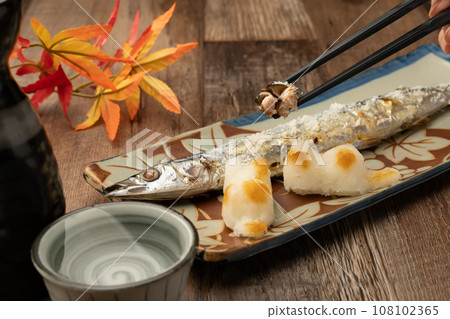 日本清酒及旗魚筷子 108102365