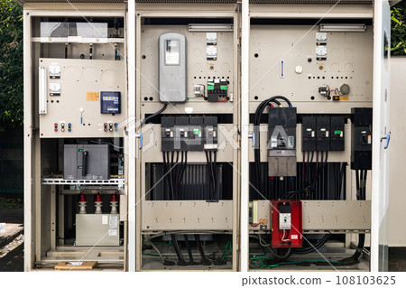 Annual inspection of private electrical work cubicles Annual inspection of private electrical work cubicles 108103625